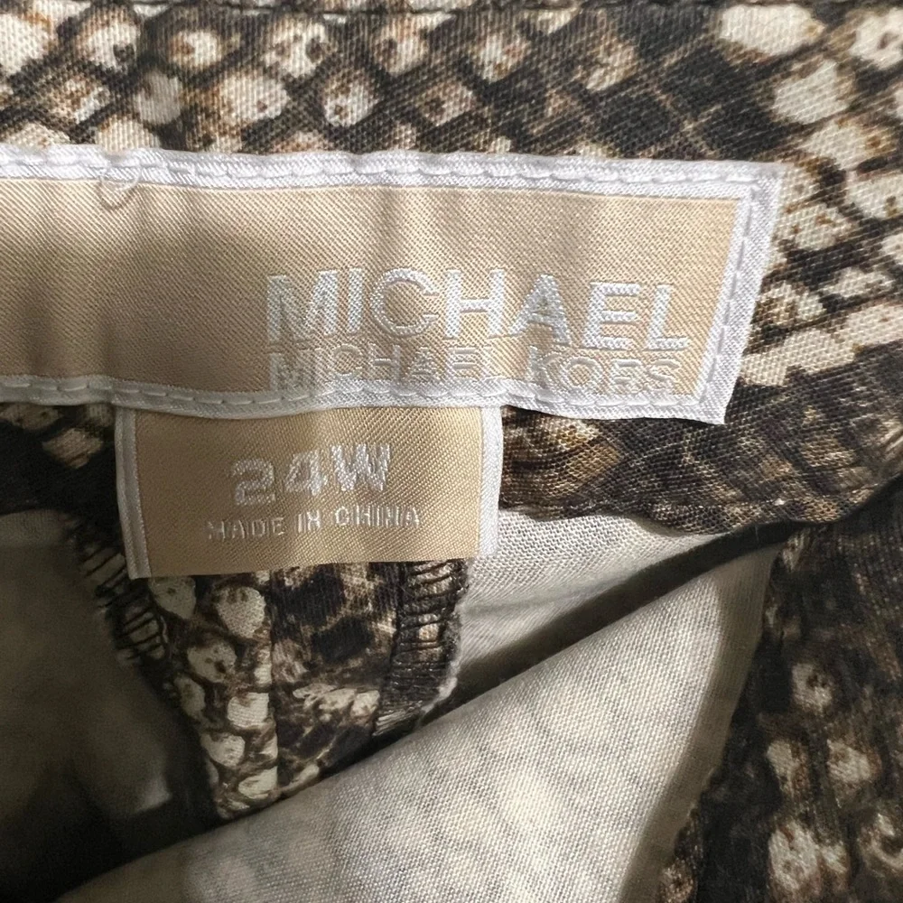 MICHAEL Michael Kors Snake Print Skinny Jeans Lot 9 - Picture 2 of 7